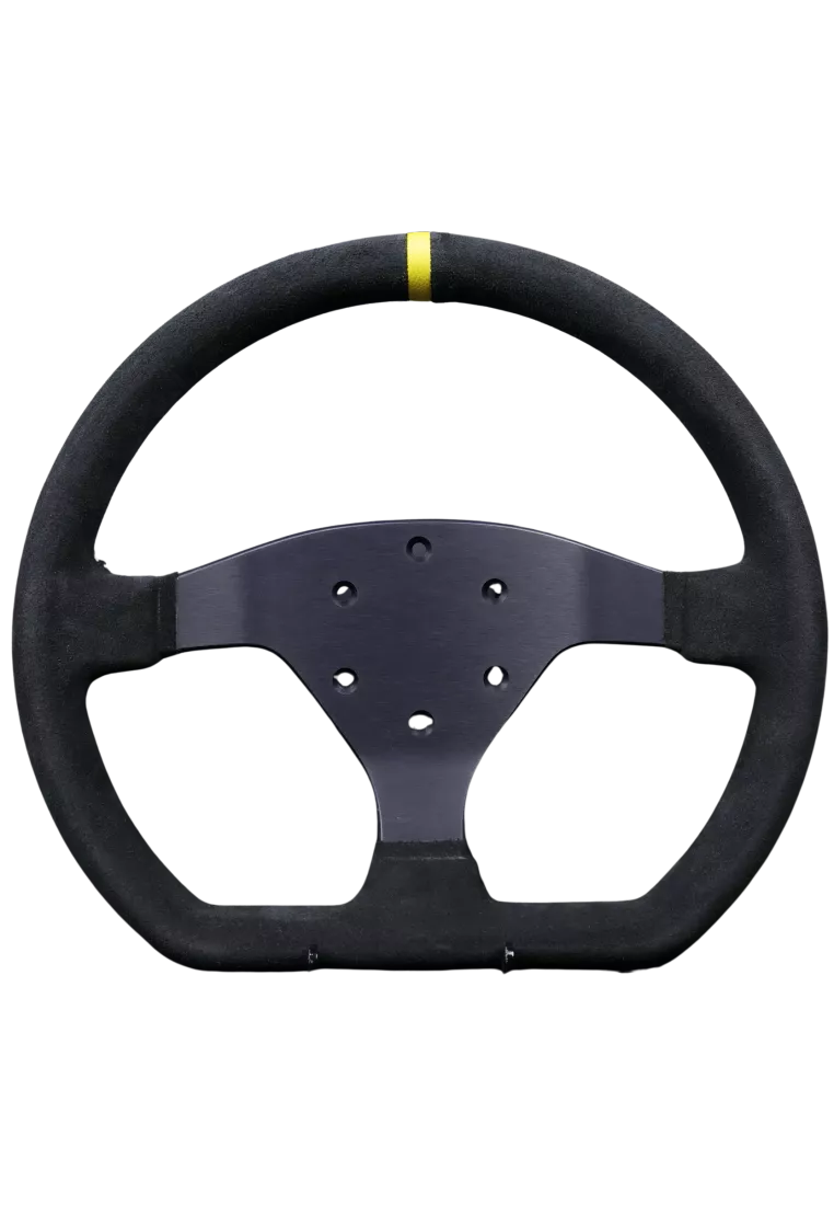 Simline GT3 Cup D-Shape Rim Suede